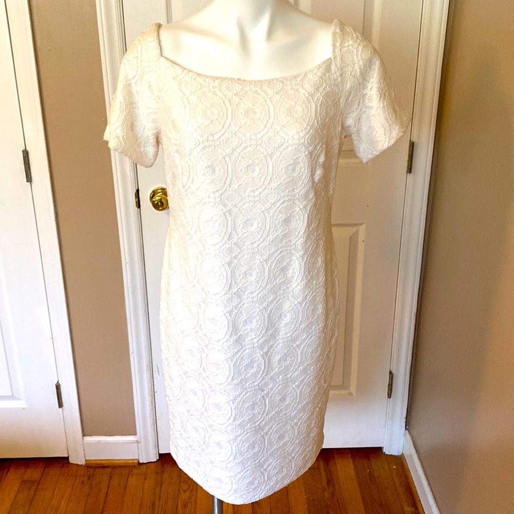COPY - NWT white lace dress, perfect for a bridal shower!